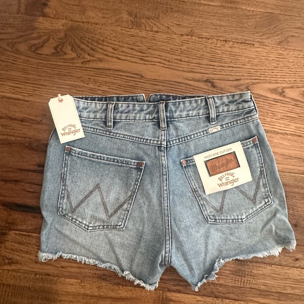 Wrangler Women's Light Blue Jean Shorts